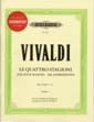 cover FOUR SEASONS OP 8 #1- 4 VIOLIN BK/CD-P.O.P. cover
